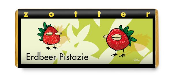 Zotter Erdbeer Pistazie 70g