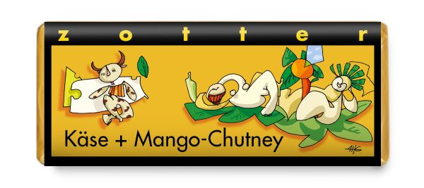 Zotter Käse + Mango Chutney, 70g