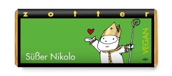 Zotter Süßer Nikolo vegan, 70g