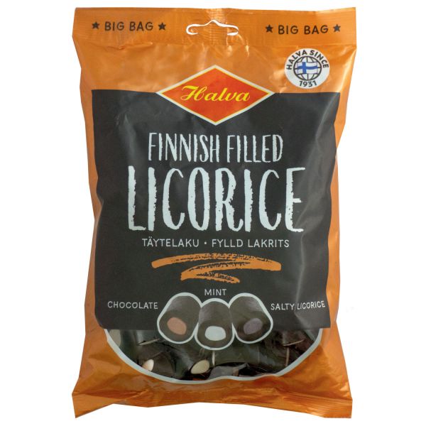 Halva Filled Licorice, gefüllte Lakritz 450g