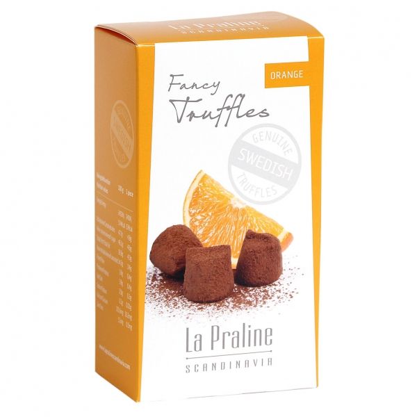 La Praline Fancy Truffels Orange 100g