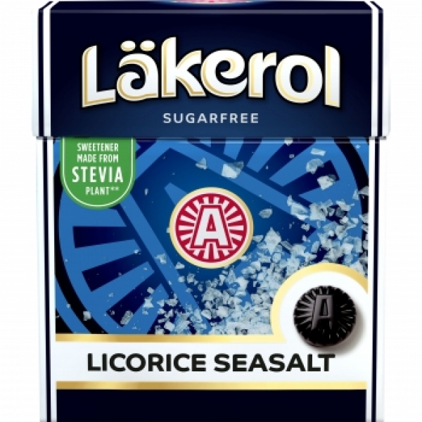 Läkerol Seasalt, Lakritz und Meersalz 25 g