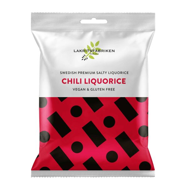 Lakritsfabriken Chili Salty Liquorice 100g
