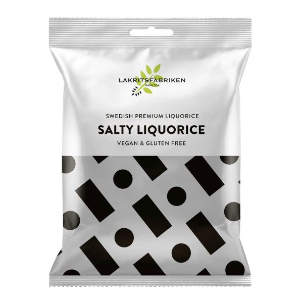 Lakritsfabriken Salty Liquorice 100g