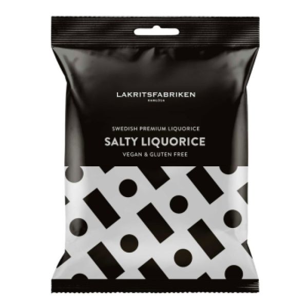 Lakritsfabriken Salty Liquorice 100g