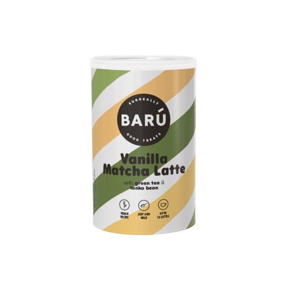Baru Vanilla Matcha Latte Powder 250g