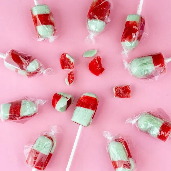 Namitupa Erdbeer Kiwi Salmiac Lollies 6 Stück