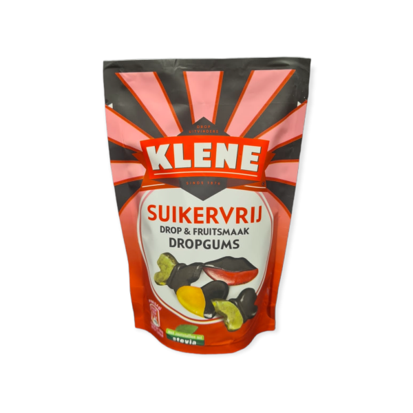 Klene dropgums  zuckerfreies Lakritz und Fruchtgummi 110g