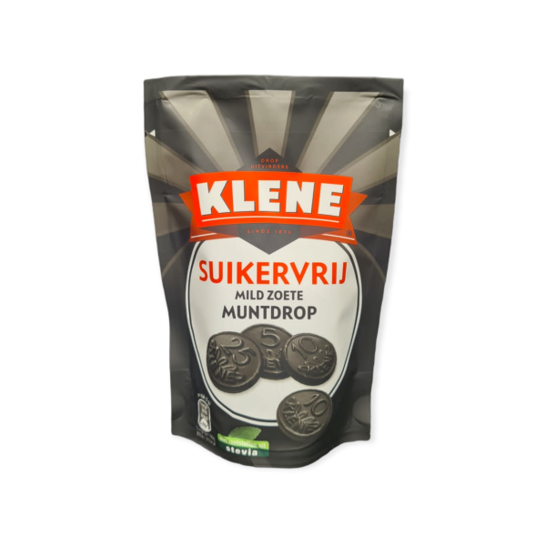Klene Muntdrop, Mildsüße Lakritztaler zuckerfrei 100g