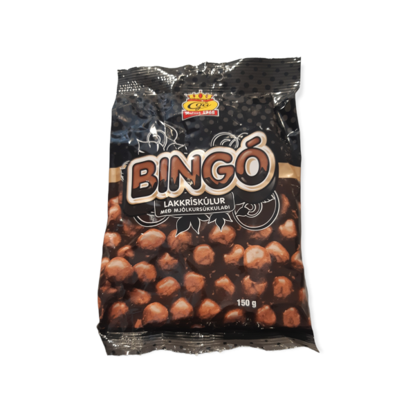 Goa Bingo Lakkriskulur Vollmilch 150g