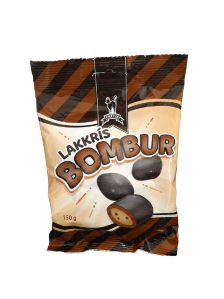 Freyja Lakkrís Bombur 150g