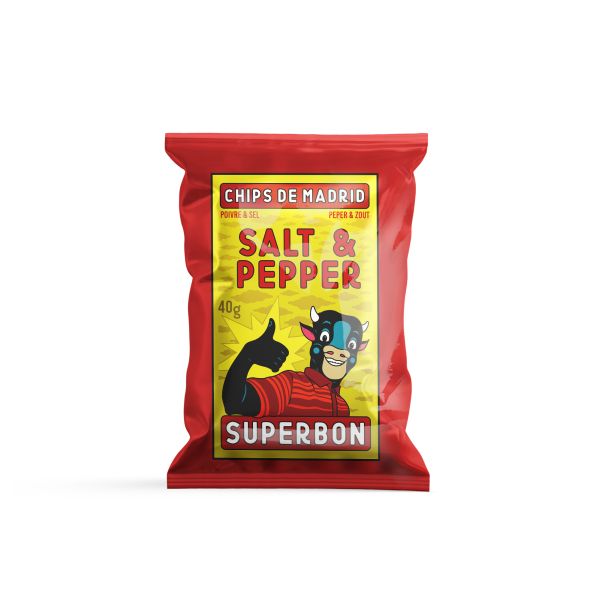 Superbon Chips Salt & Pepper 40g