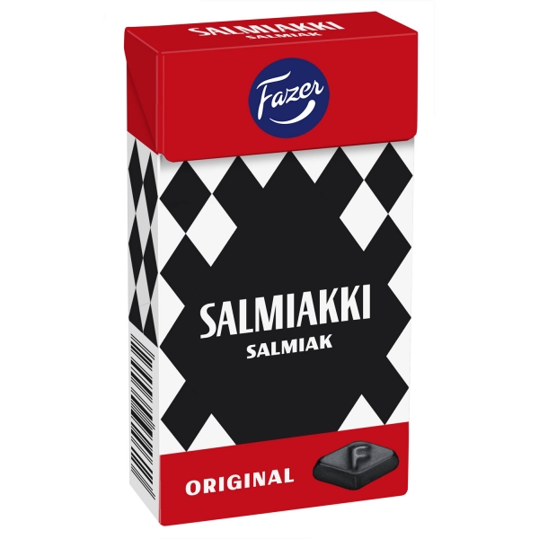 Fazer Salmiakki Pastillen 40 g