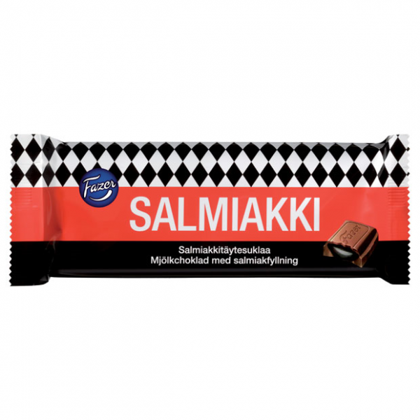 Fazer Salmiakki Schokolade 100 g