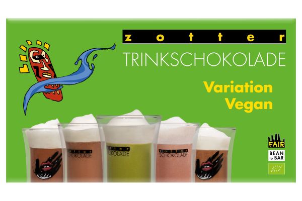 Zotter Trinkschokolade Variation Vegan 110g