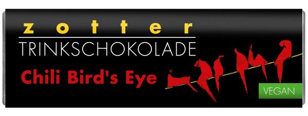 Zotter Trinkschokolade Chili Bird´s Eye 22g
