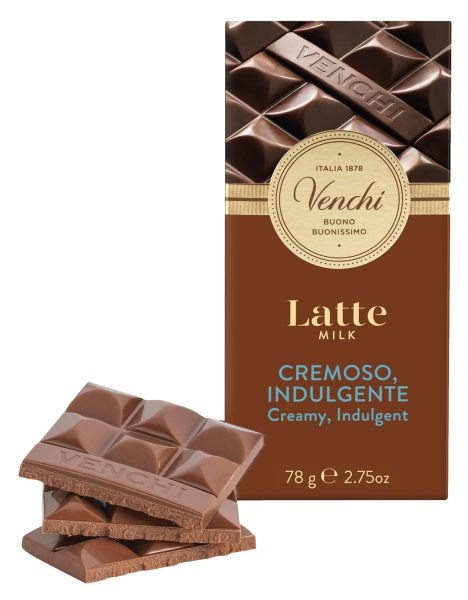 Venchi Latte cremoso Vollmilchschokolade 78g
