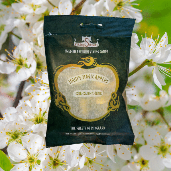 Viking Sweets Idun's Magic Apples, Grüner Apfel Fruchtgummi 120g