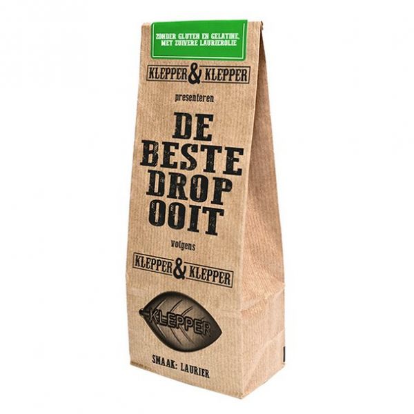 Klepper & Klepper De Beste Drop Ooit Laurier, das beste Lakritz allerzeiten Lorbeer 200g