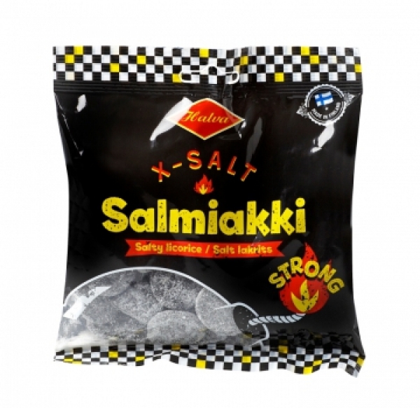 Halva Salmiakki X Salt 120 g