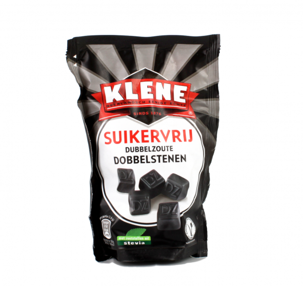 Klene Dobbelstenen - Zuckerfreie Doppelsalzsteine 110g