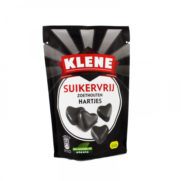 Klene Hartjes - Zuckerfreie Süßholz Herzen 110 g