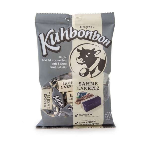 Kuhbonbon Sahne Lakritz  200 g