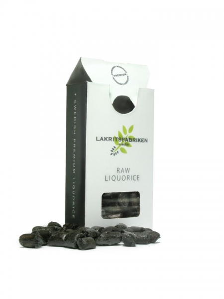 Lakritsfabriken Bio Roh-Lakritz Raw Liquorice Vegan 25 g