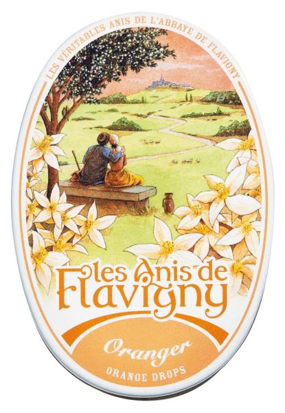 Les Anis De Flavigny Anisbonons mit Orangenblüten 50g