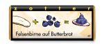 Zotter Felsenbirne auf Butterbrot 70g