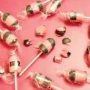 Namitupa Himbeer Salmiac Lollies 6 Stück