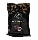 Narr Veilchenlakritz weiße Schokolade 100g