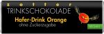 Zotter Trinkschokolade Hafer Drink Orange 22g vegan