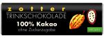 Zotter 100 % Kakao Trinkschokolade 22g